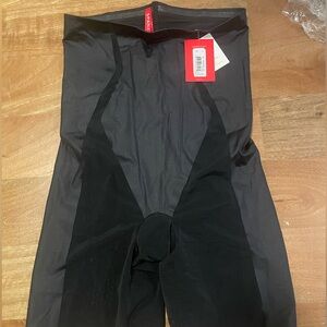 Black high waisted mid thigh spanx